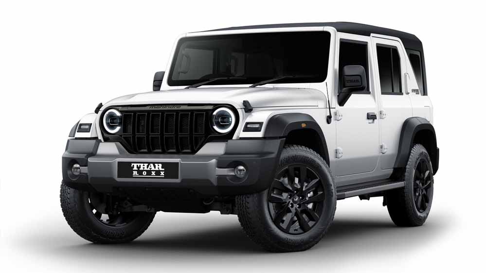 लुक में किलर, स्टाइल में पावर! Black Theme वाली Thar Roxx Star की कीमत आई सामने