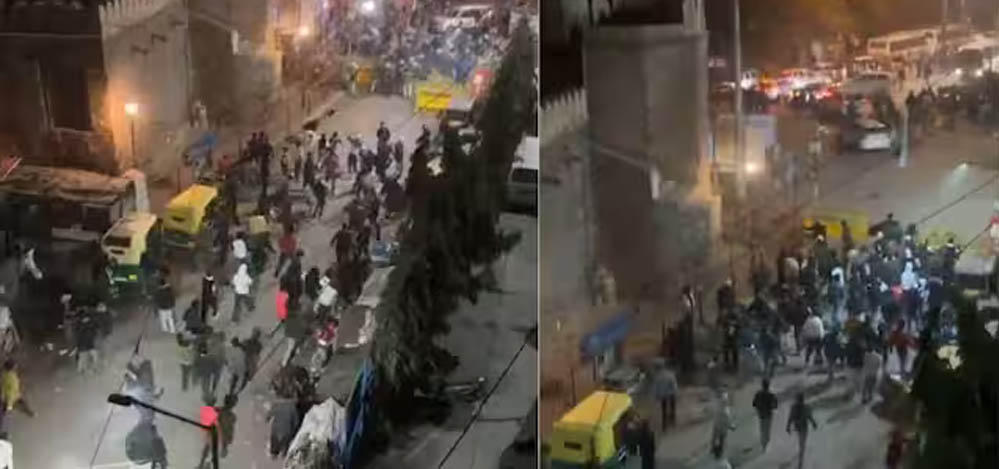 MCD कार्रवाई के दौरान तुर्कमान गेट में हिंसा, बॉडी कैमरों से पत्थरबाज़ों की पहचान