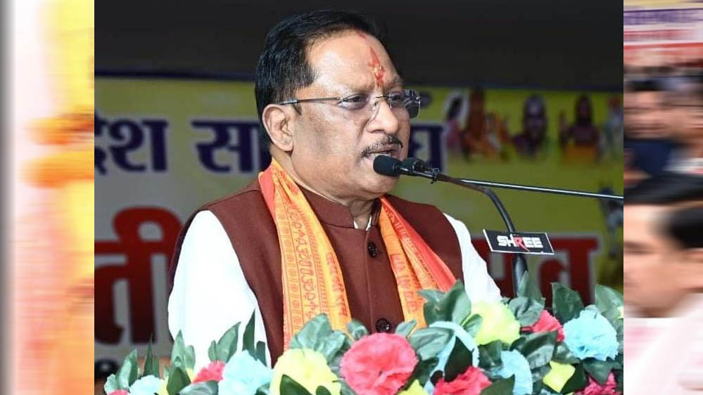 साहू समाज का सामूहिक विवाह कार्यक्रम सामाजिक उत्थान की मिसाल  मुख्यमंत्री साय