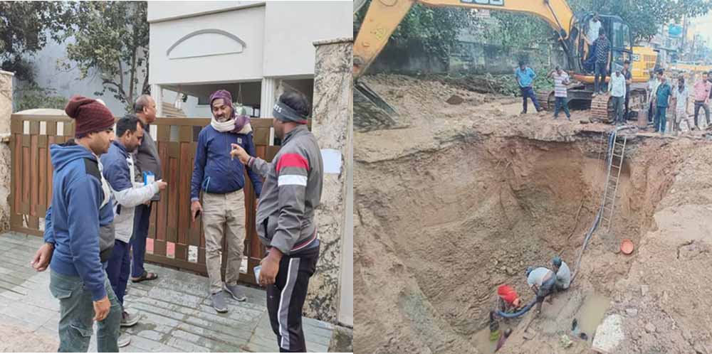 रायपुर में स्वच्छ क्लोरीनयुक्त पेयजल की घरों में हो रही आपूर्ति