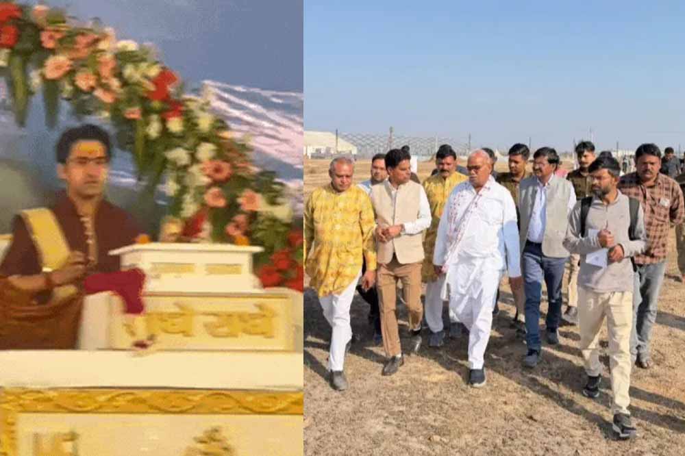 धीरेन्द्र शास्त्री का 100 बीघा में कथा पांडाल और भोजन-पार्किंग की निःशुल्क व्यवस्था