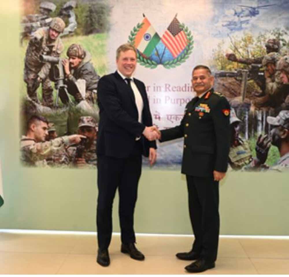 India–US Defence Bond मजबूत: आर्मी चीफ और अमेरिकी सेना सचिव के बीच रणनीतिक चर्चा