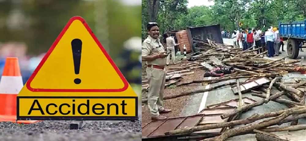 राजनांदगांव में तेज रफ्तार ट्रक के दुकान में घुसने से 2 लोगों की मौत