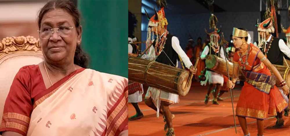 राष्ट्रपति द्रौपदी मुर्मू 7 को जगदलपुर में संभागीय बस्तर पंडुम में आएंगी