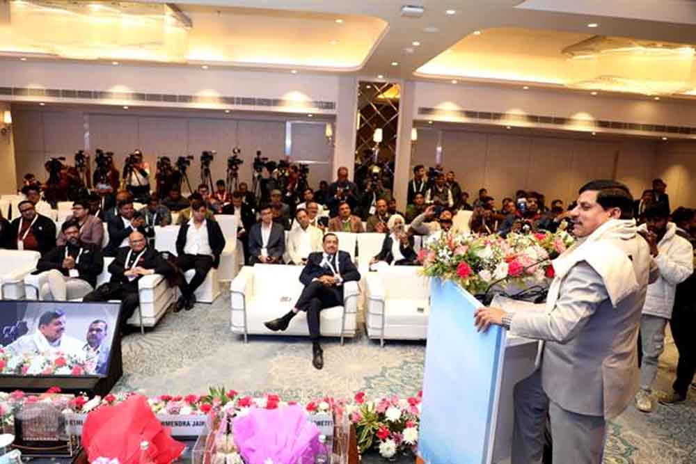 मुख्यमंत्री डॉ. यादव ने जयपुर में निवेशकों को मध्यप्रदेश में निवेश के लिए किया आमंत्रित