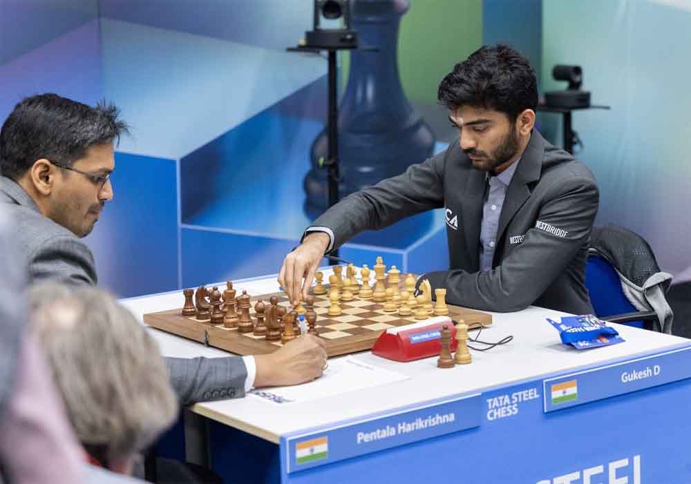 गुकेश और अर्जुन का मुकाबला बराबरी पर खत्म, टाटा स्टील मास्टर्स में प्रज्ञानानंद का जीत से आगाज़