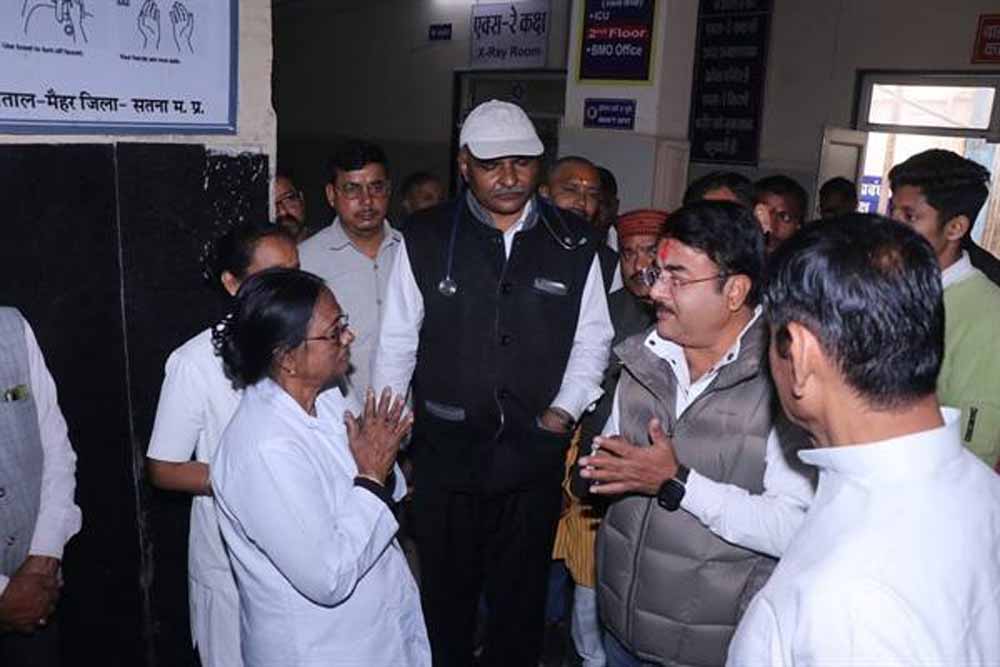 राज्य मंत्री पटेल ने किया सिविल अस्पताल मैहर का निरीक्षण, व्यवस्थाओं की परखी हकीकत