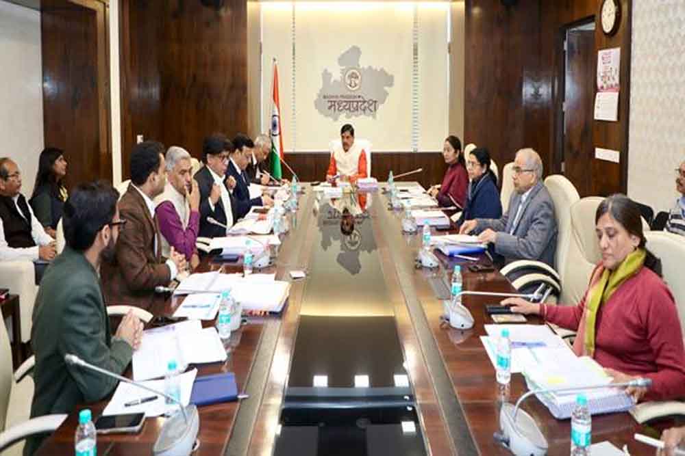 नगरीय विकास परियोजनाओं को विकसित भारत @2047 के लक्ष्य के अनुरूप किया जाए क्रियान्वित: मुख्यमंत्री डॉ. यादव