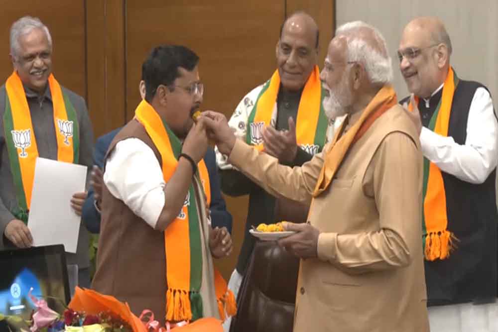 दिल्ली में भाजपा मुख्यालय: नितिन नबीन बने नए अध्यक्ष, मोदी का समर्थन