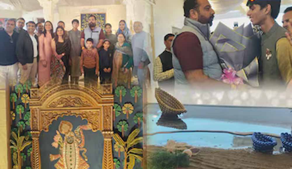 सिटी पैलेस संग्रहालय में स्पर्श दोशी की उत्कृष्ट कला प्रदर्शनी का आयोजन