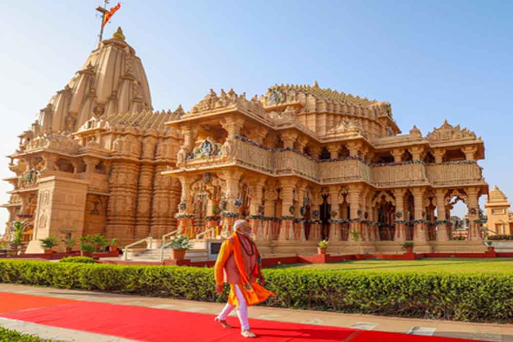 प्रभास पाटन में भव्य सोमनाथ स्वाभिमान पर्व, 72 घंटे चलेगा ओंकार नाद; प्रधानमंत्री मोदी होंगे शामिल