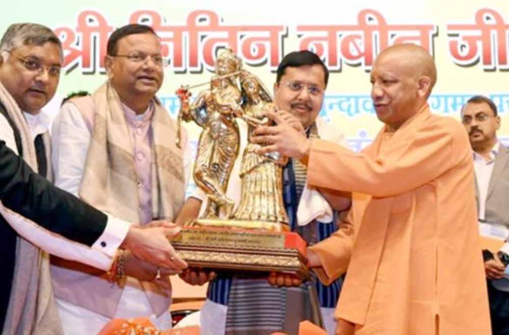 नितिन नबीन में दिखती है नई पीढ़ी की ऊर्जा: मुख्यमंत्री योगी